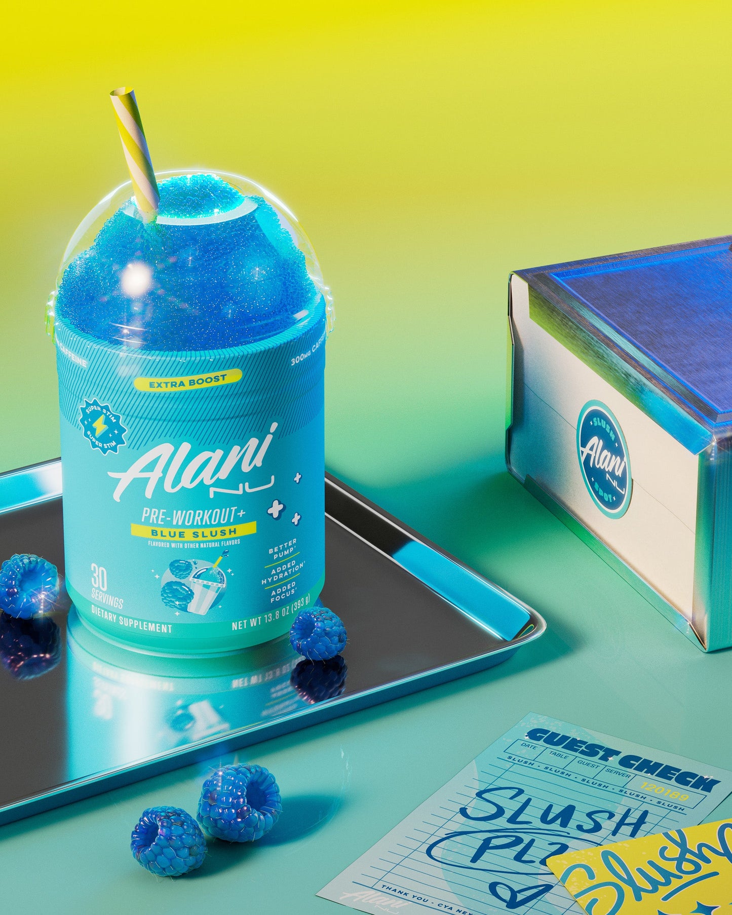 Pre-Workout+ - Blue Slush image 6