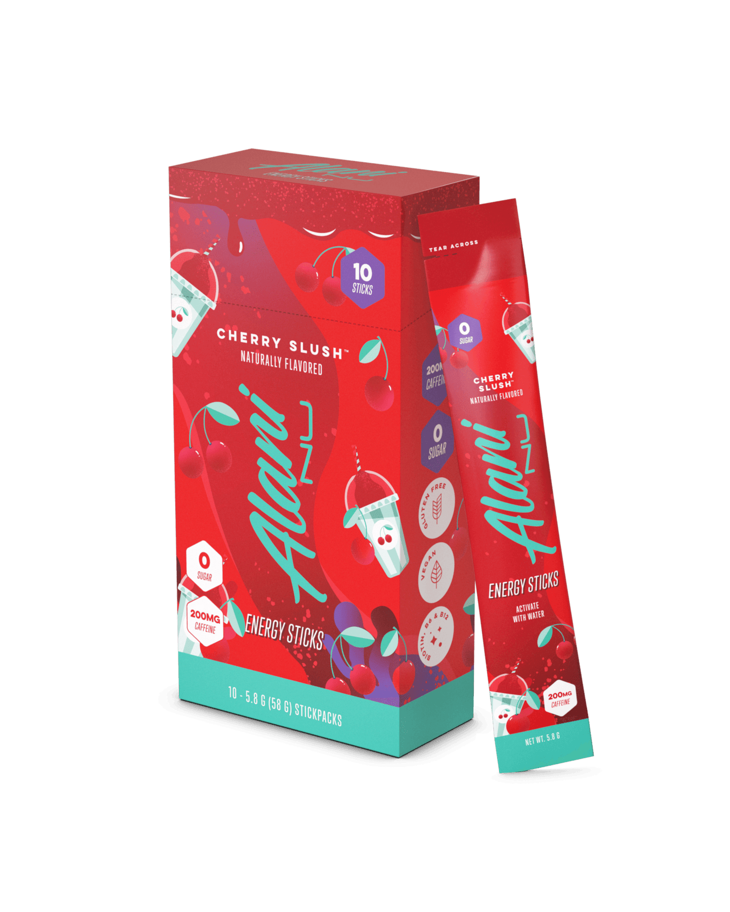 Energy Sticks - Cherry Slush image 2