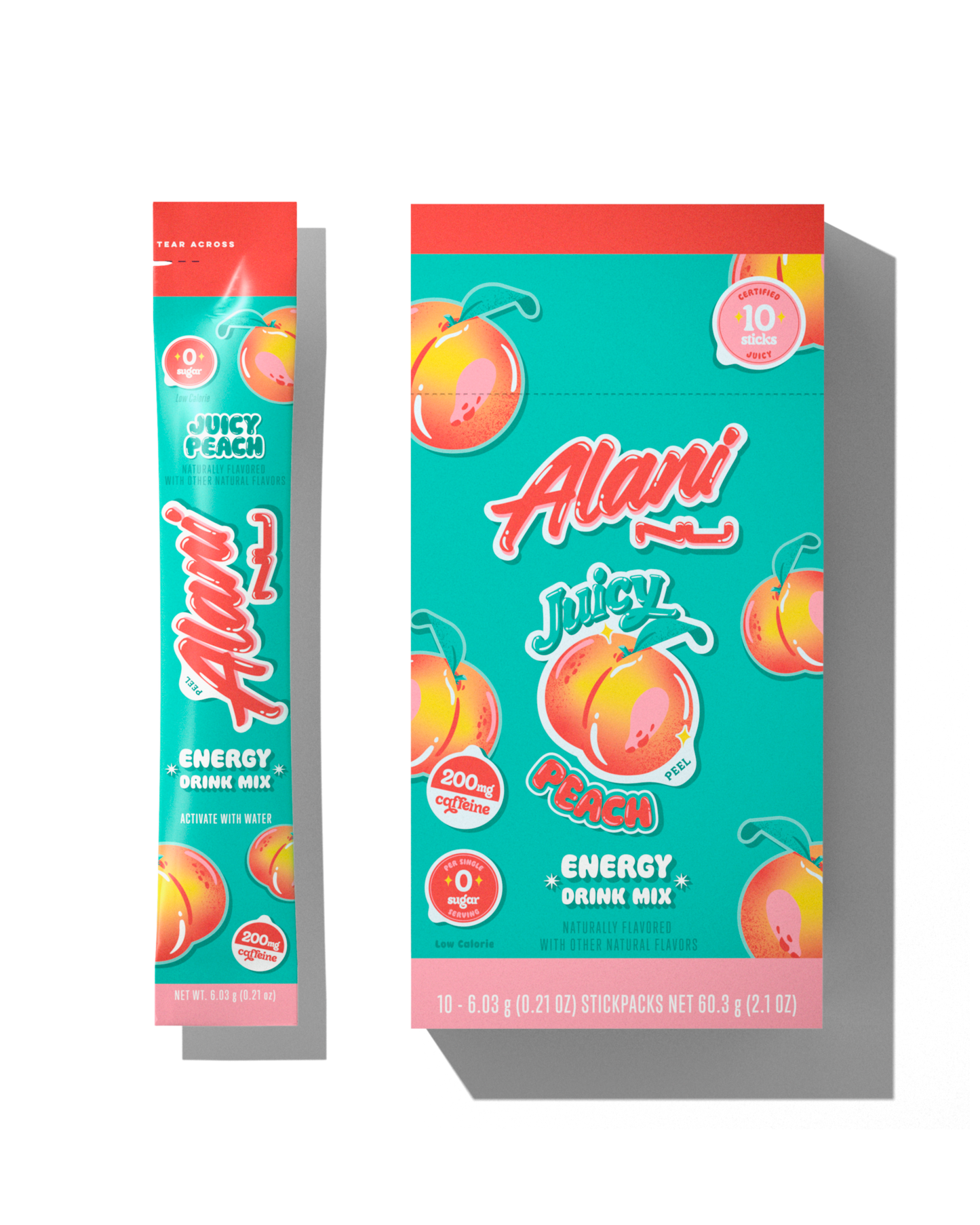 Energy Sticks - Juicy Peach image 1