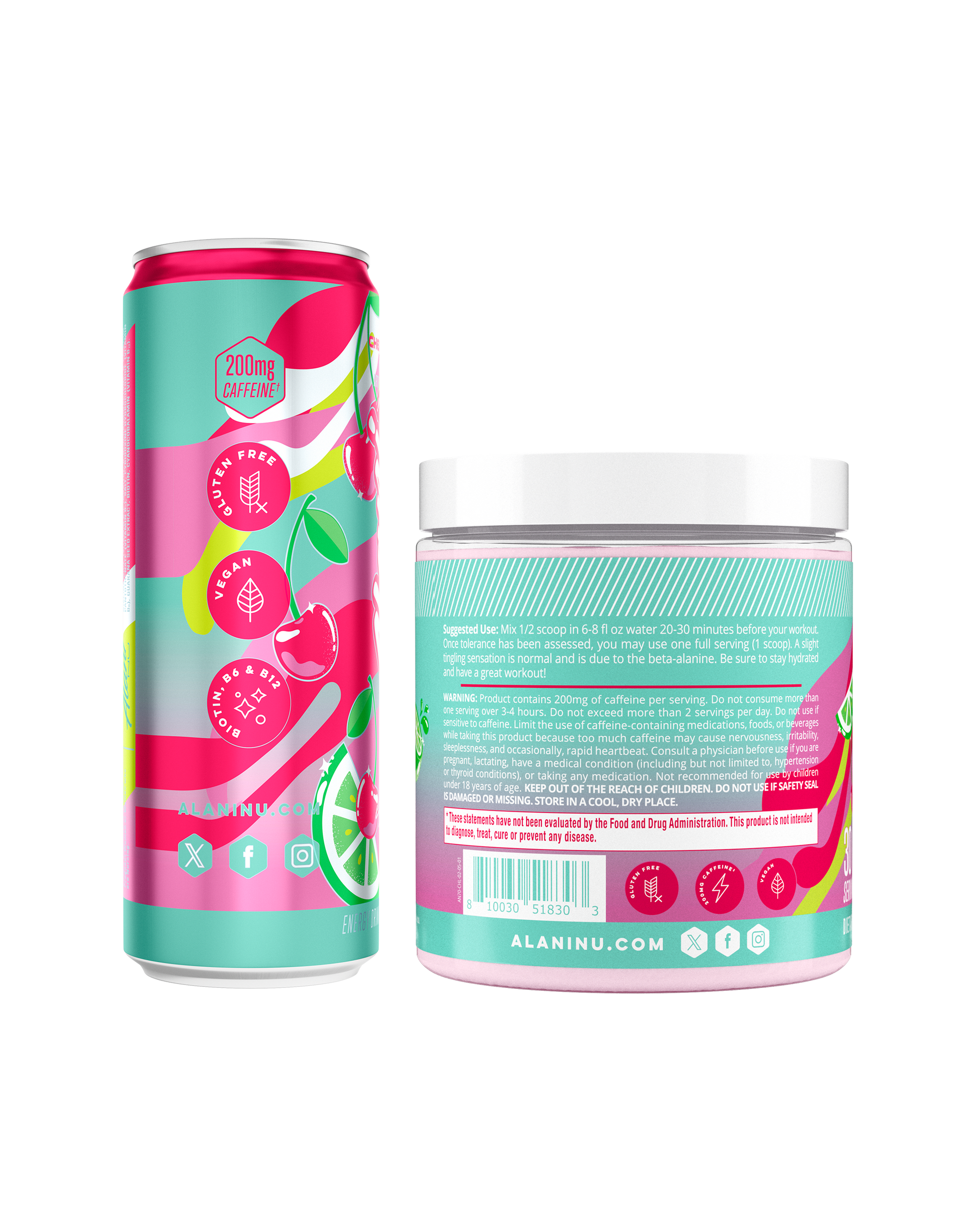 Energy Drink & Pre-Workout - Cherry Twist image 2