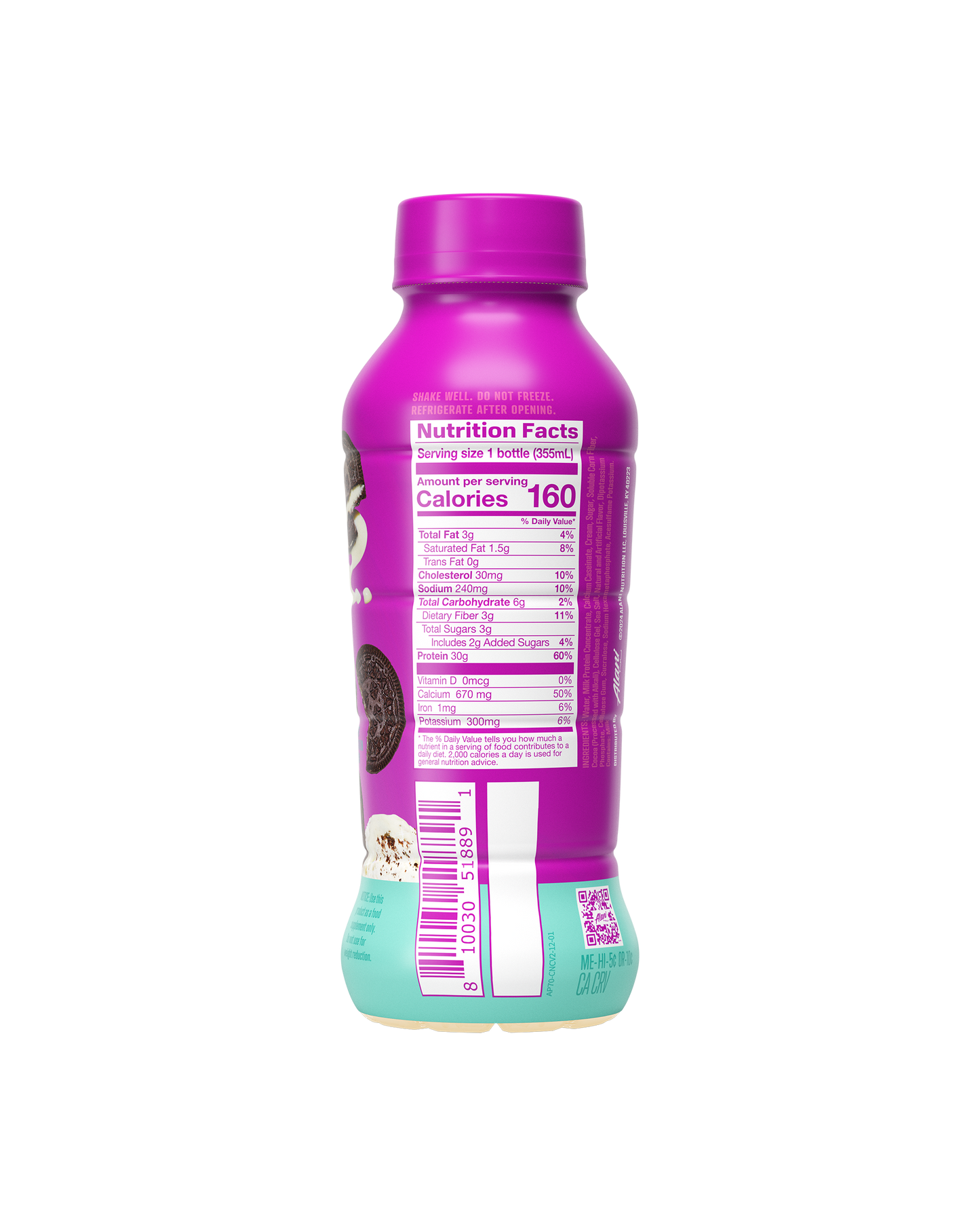 30g Protein Shake - Cookies & Cream image 2