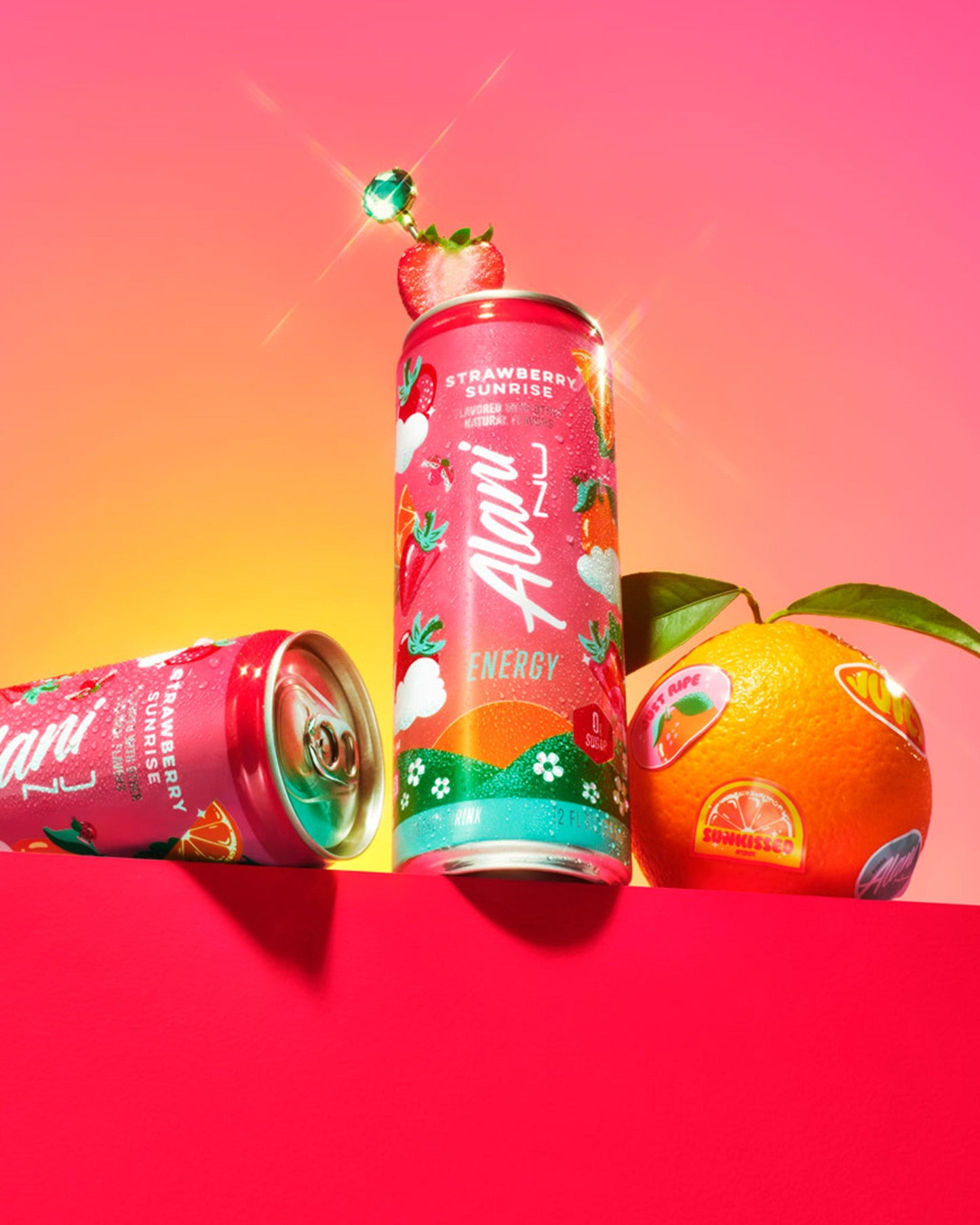 Energy Drink - Strawberry Sunrise image 6