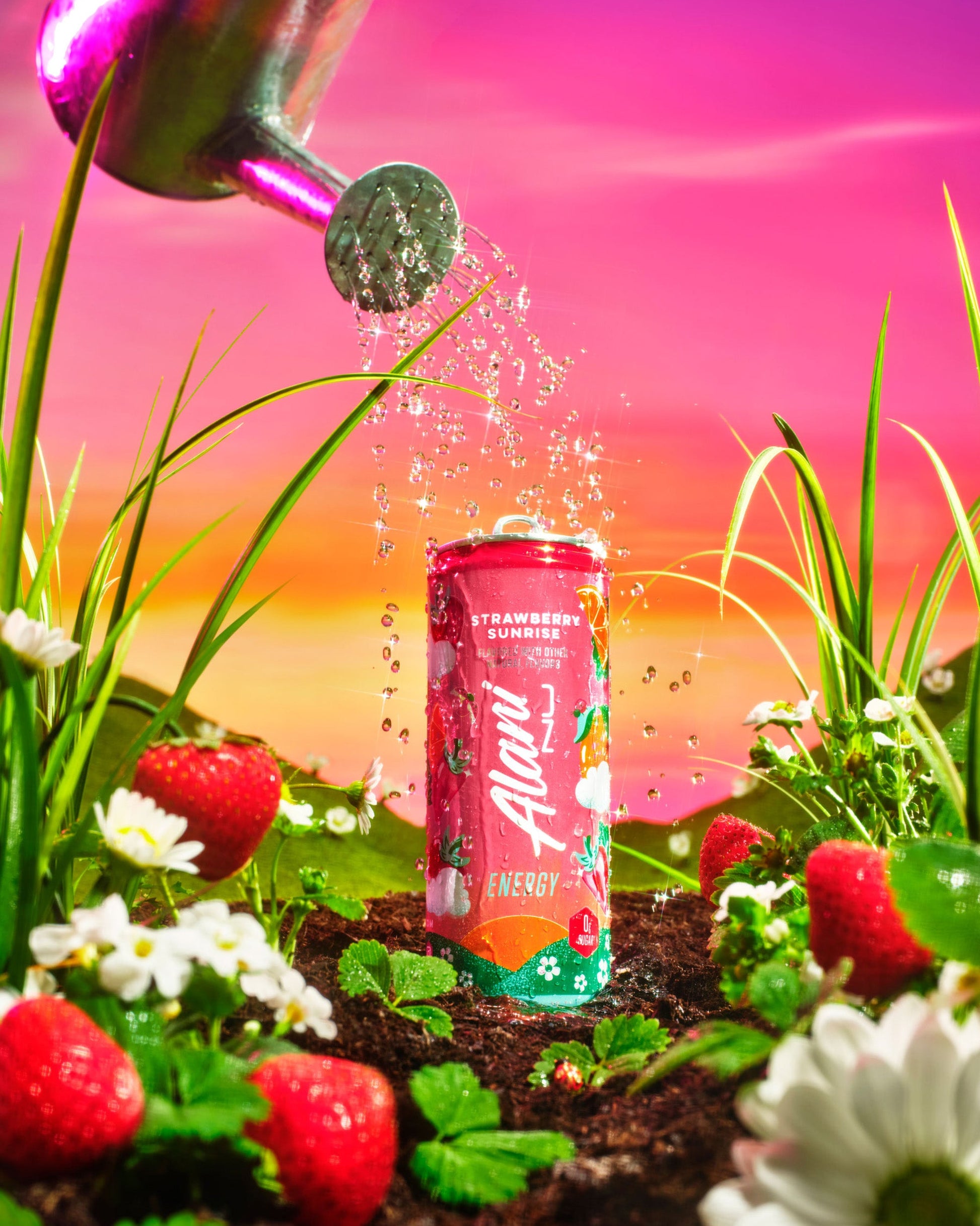 Energy Drink - Strawberry Sunrise image 4