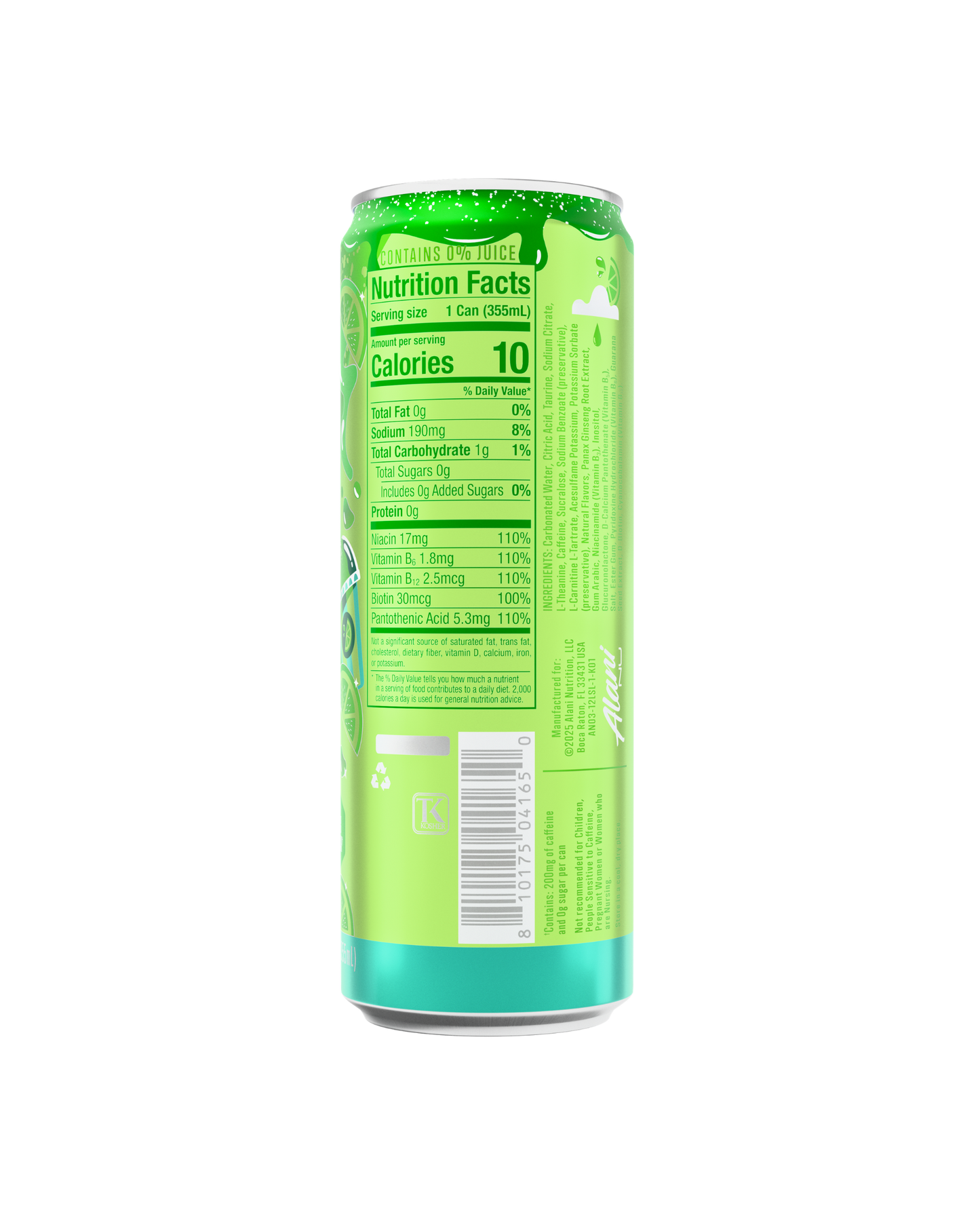 Energy Drink - Lime Slush image 3