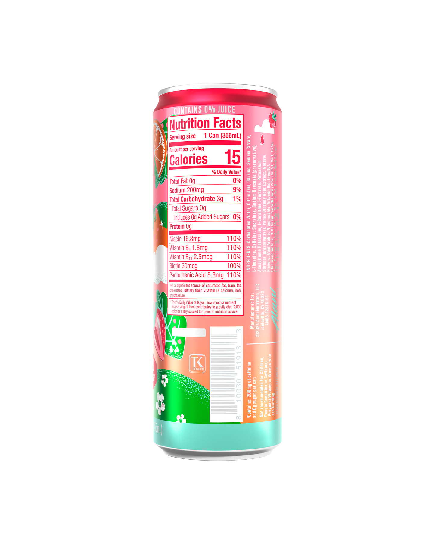 Energy Drink - Strawberry Sunrise image 3
