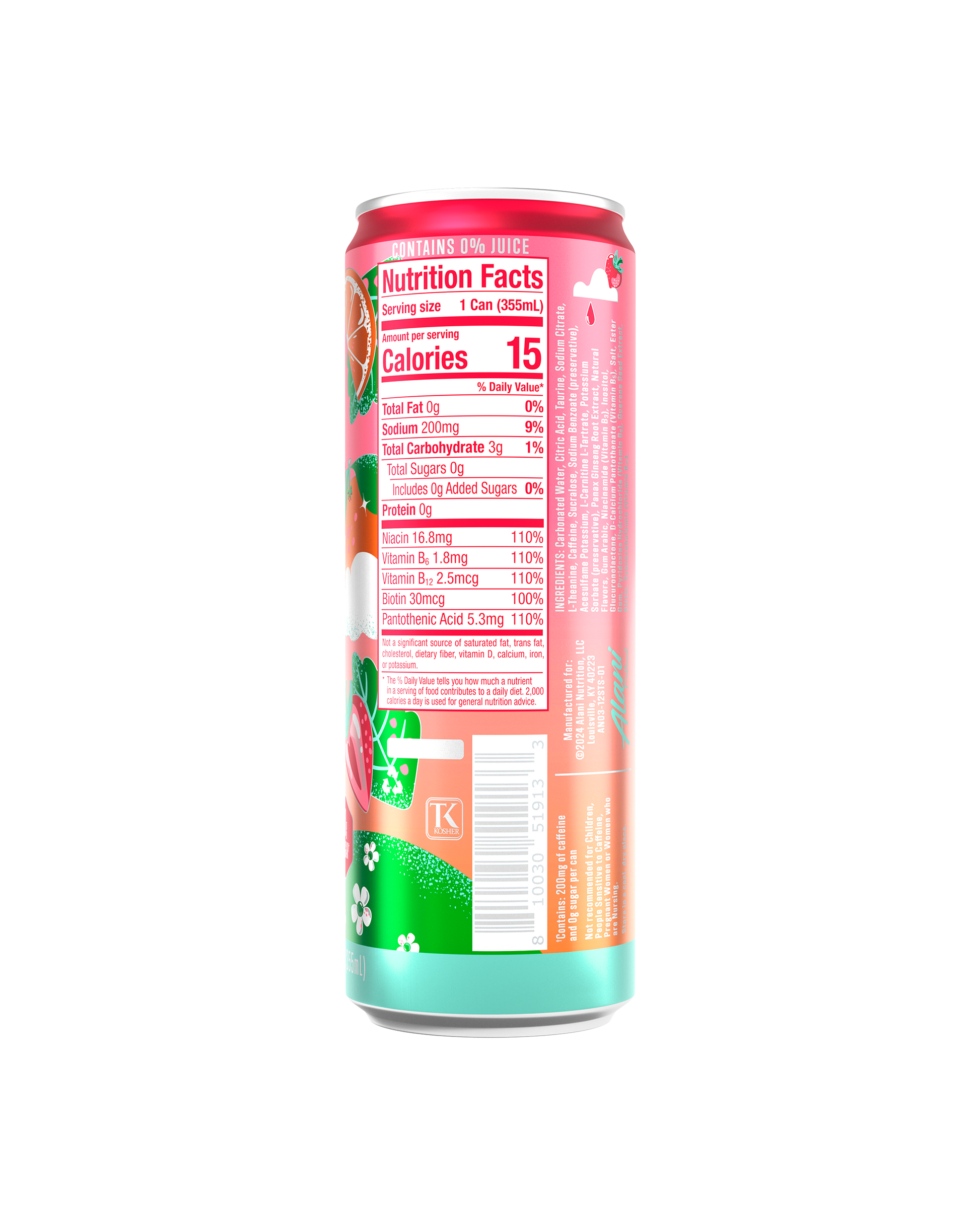 Energy Drink - Strawberry Sunrise image 3