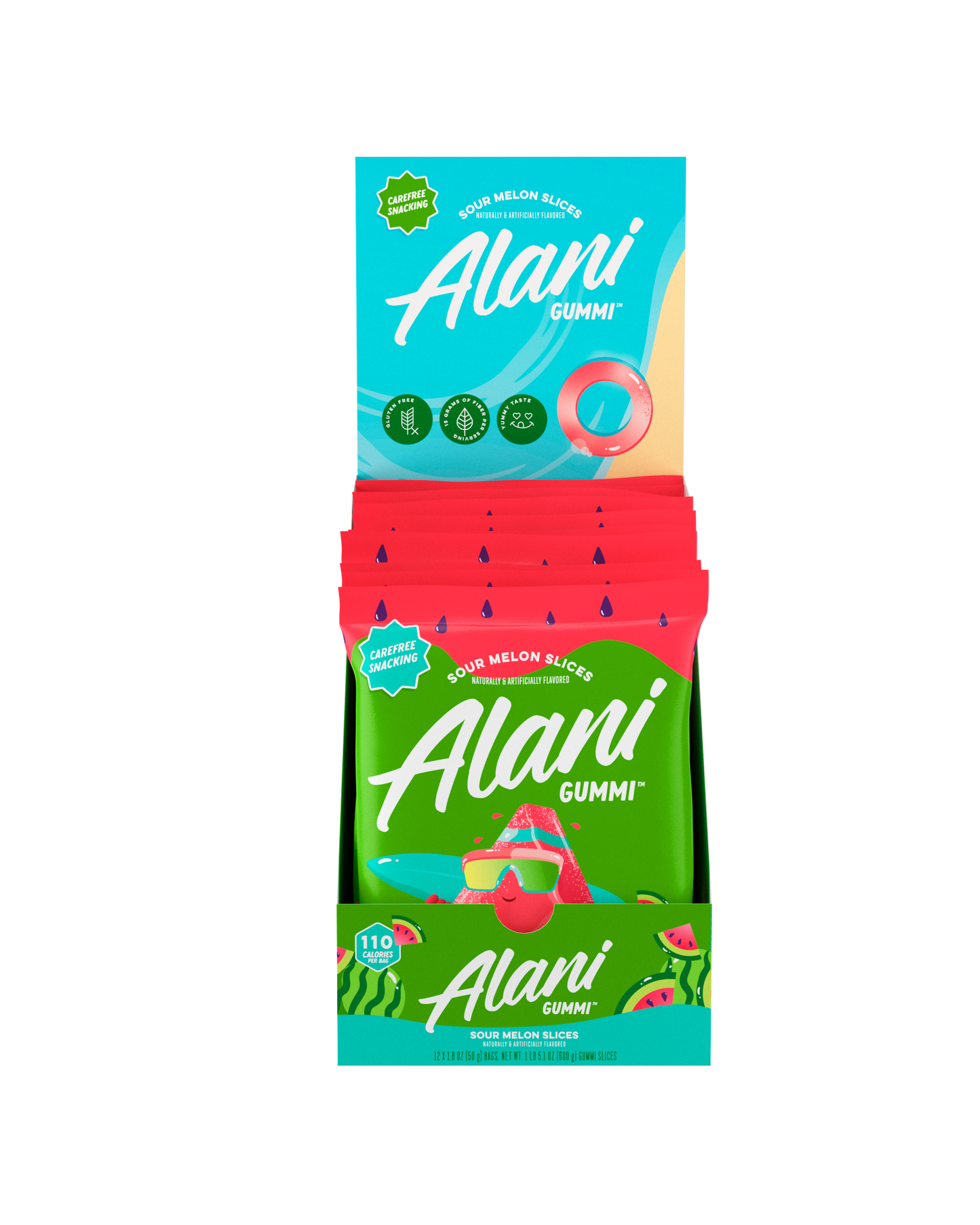 Gummi - Sour Melon Slices image 3