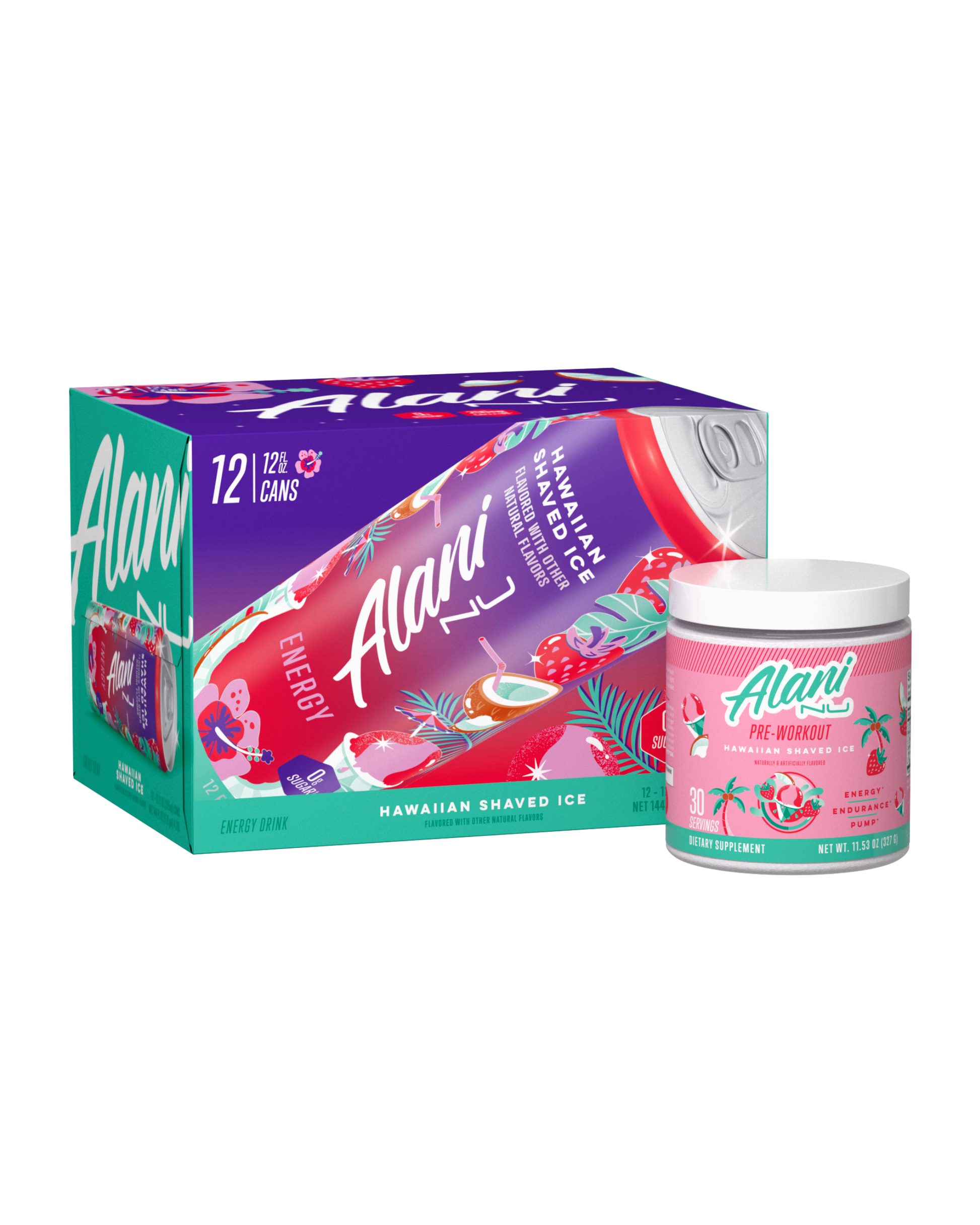Energy Drink & Pre-Workout - Hawaiian Shaved Ice image 1