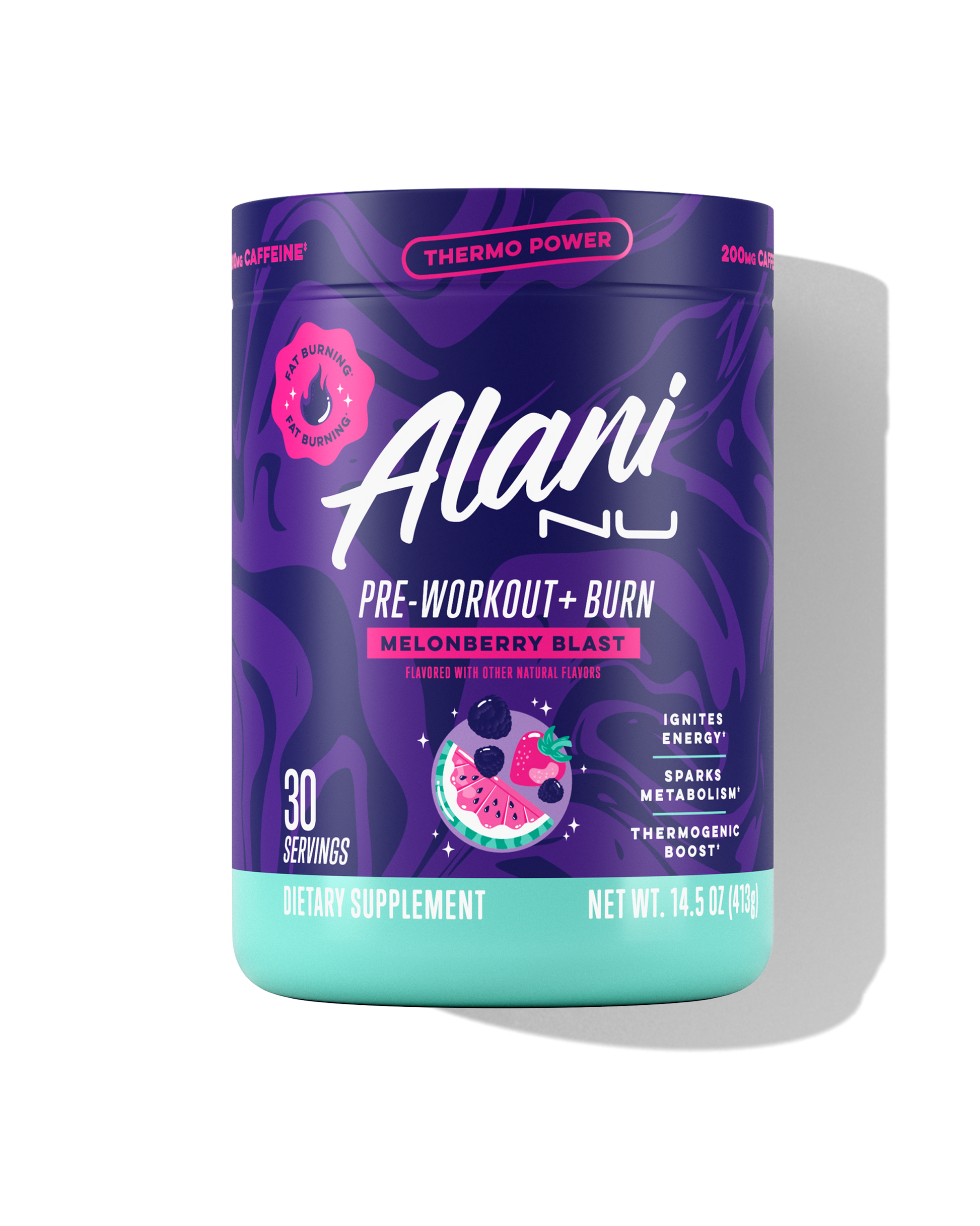 Pre-Workout+ Burn - Melonberry Blast image 1