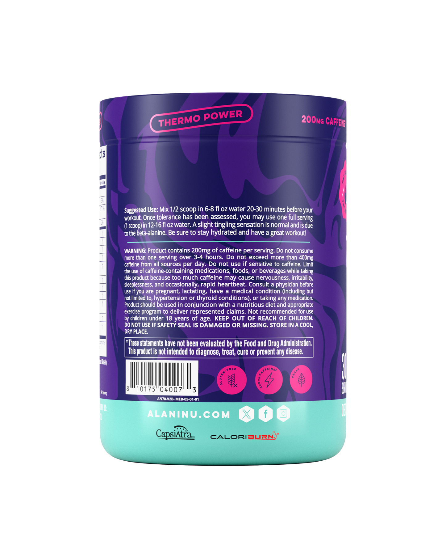 Pre-Workout+ Burn - Melonberry Blast image 2