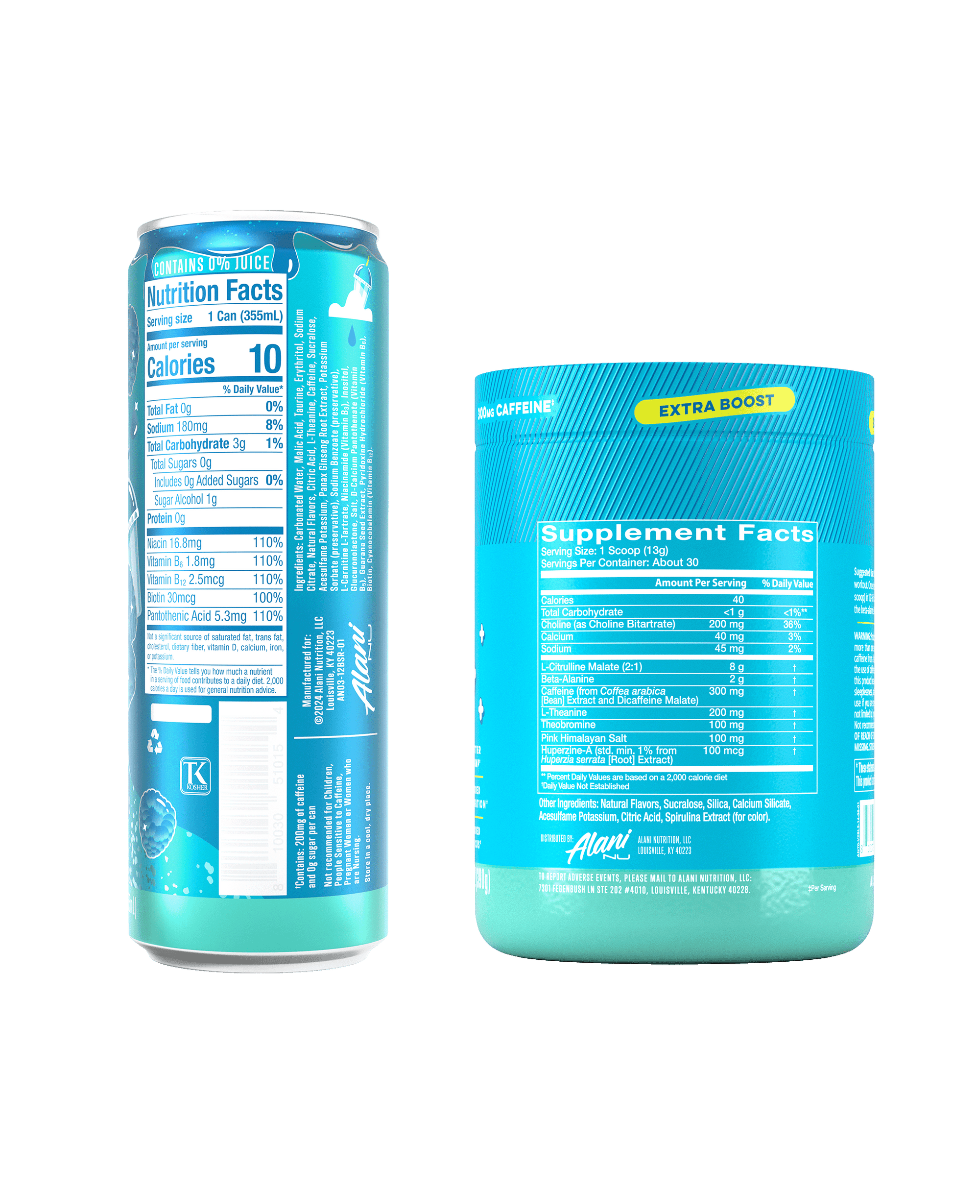 Energy Drink & Pre-Workout+ - Blue Slush image 3