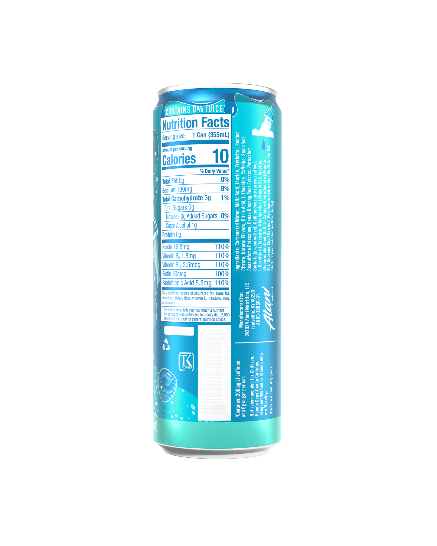 Energy Drink - Blue Slush image 3
