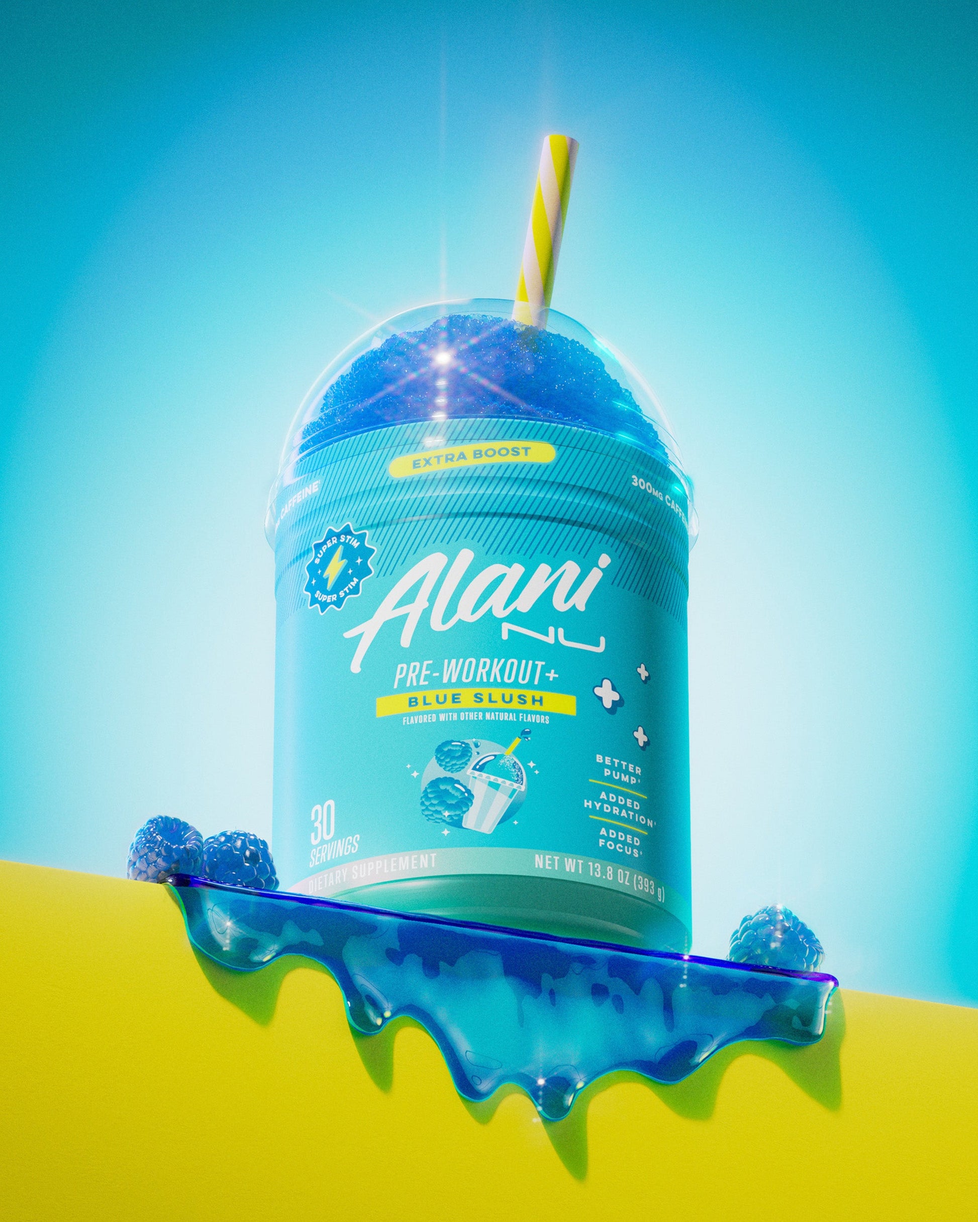 Pre-Workout+ - Blue Slush image 5