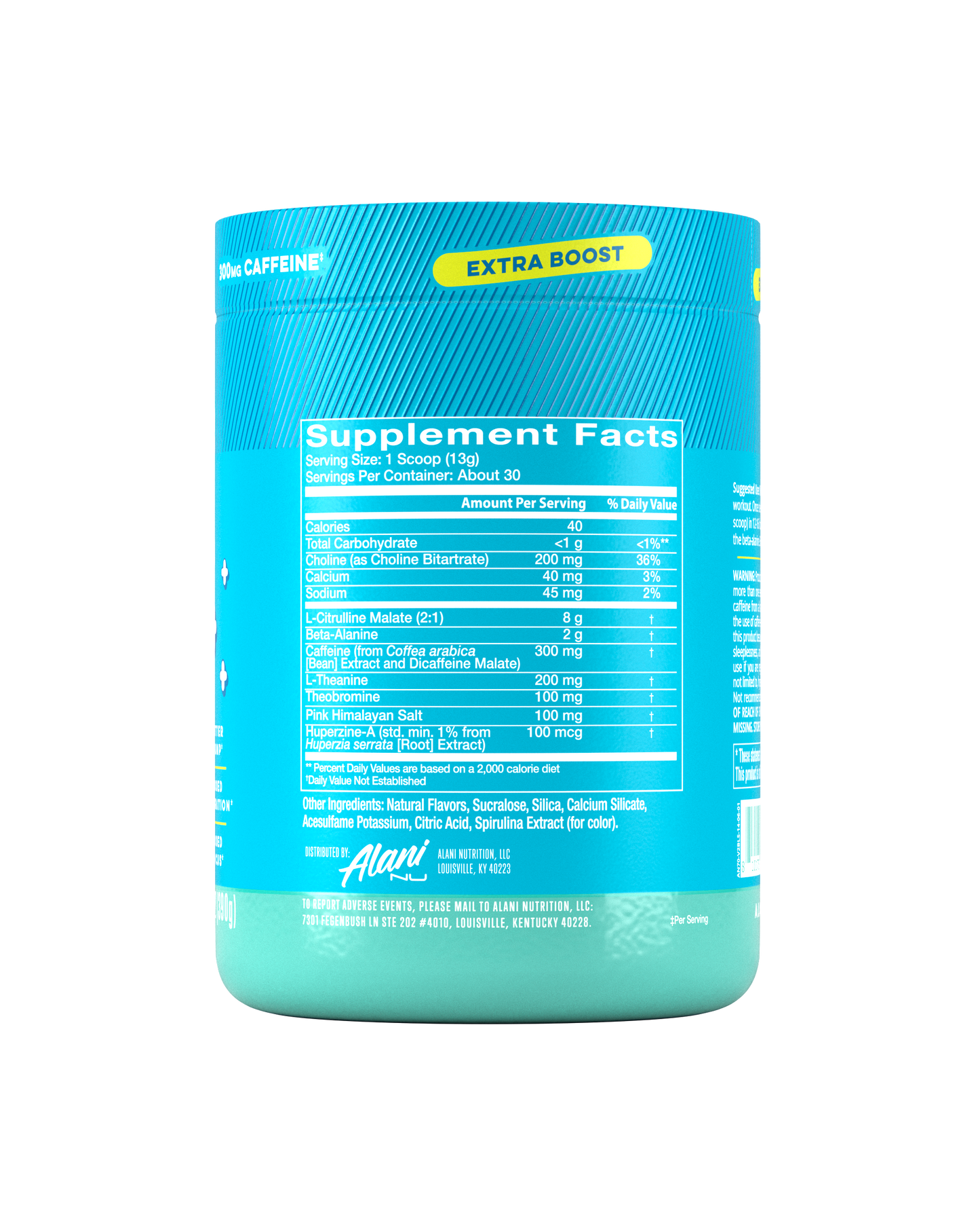 Pre-Workout+ - Blue Slush image 3