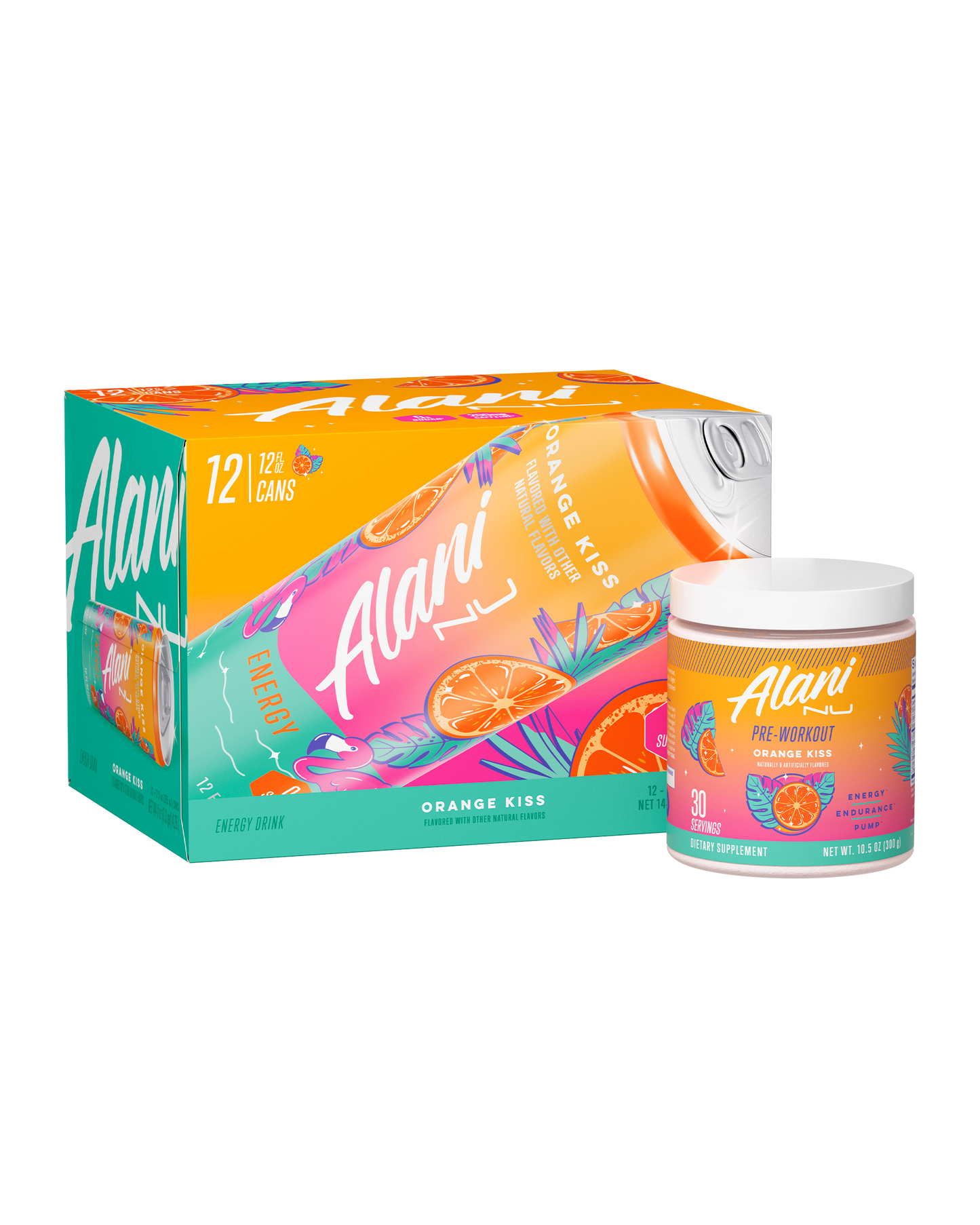 Energy Drink & Pre-Workout - Orange Kiss image 1