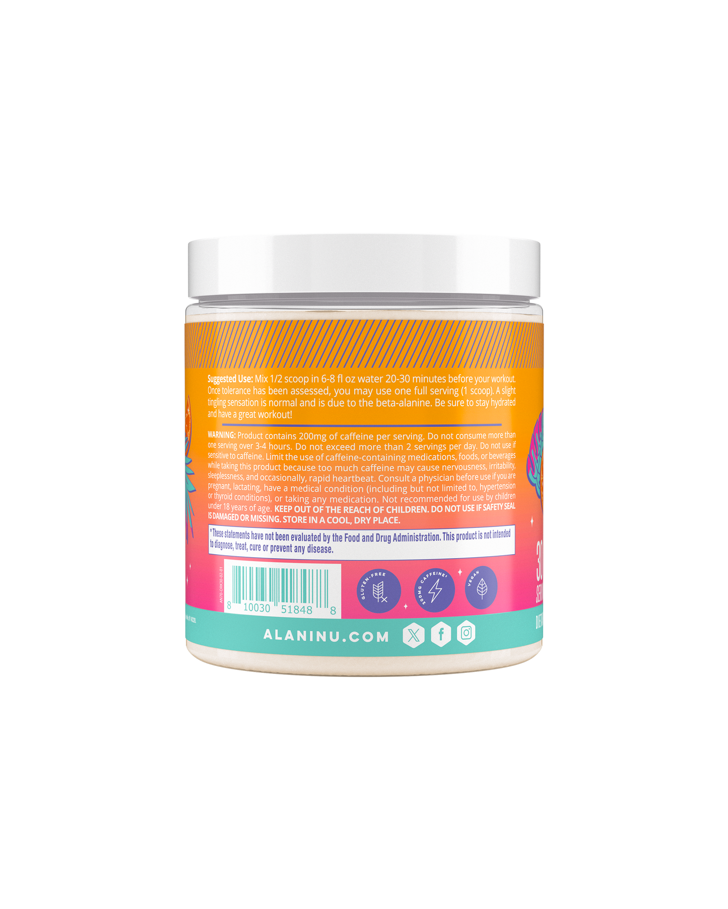 Pre-Workout - Orange Kiss image 2