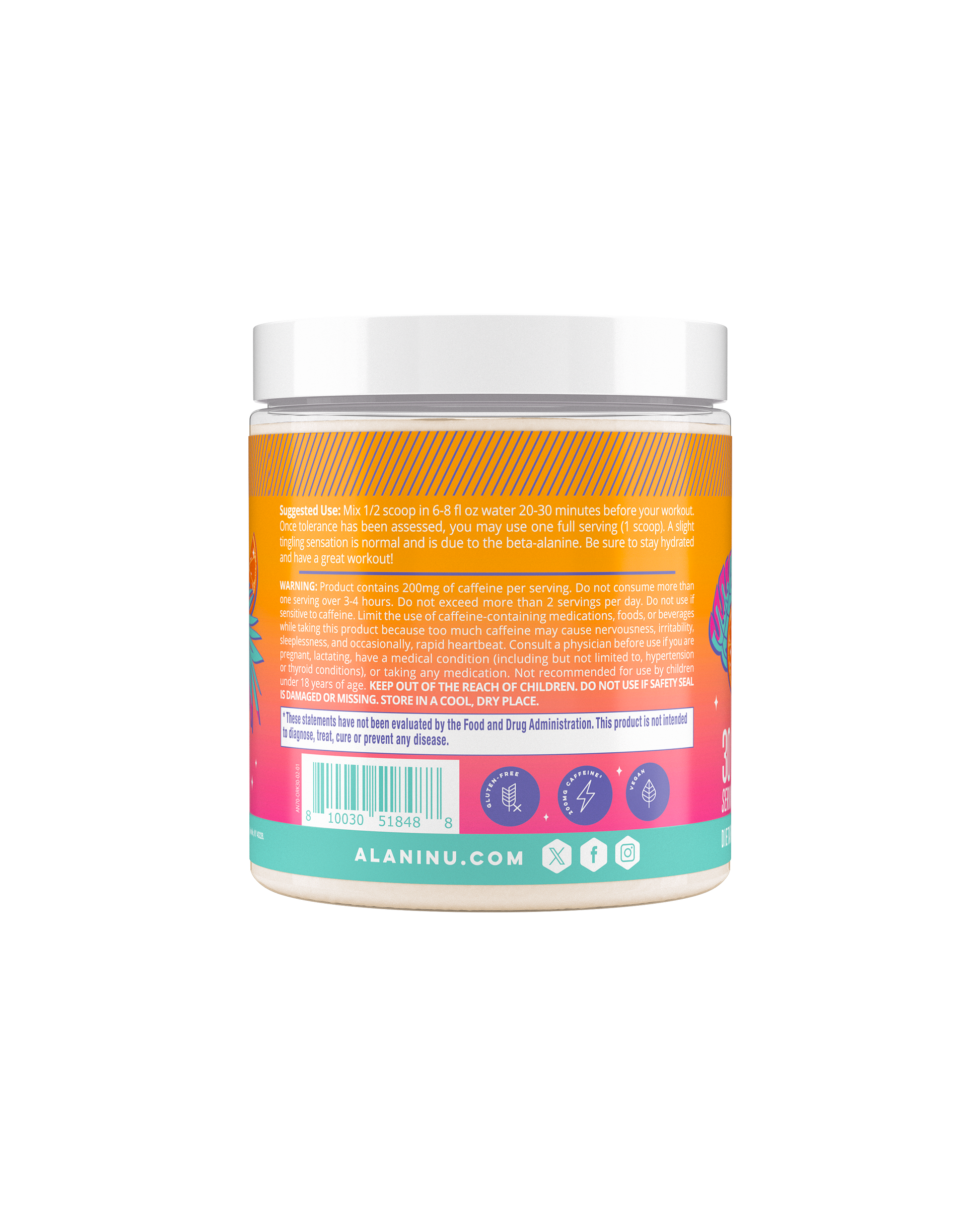 Pre-Workout - Orange Kiss image 2