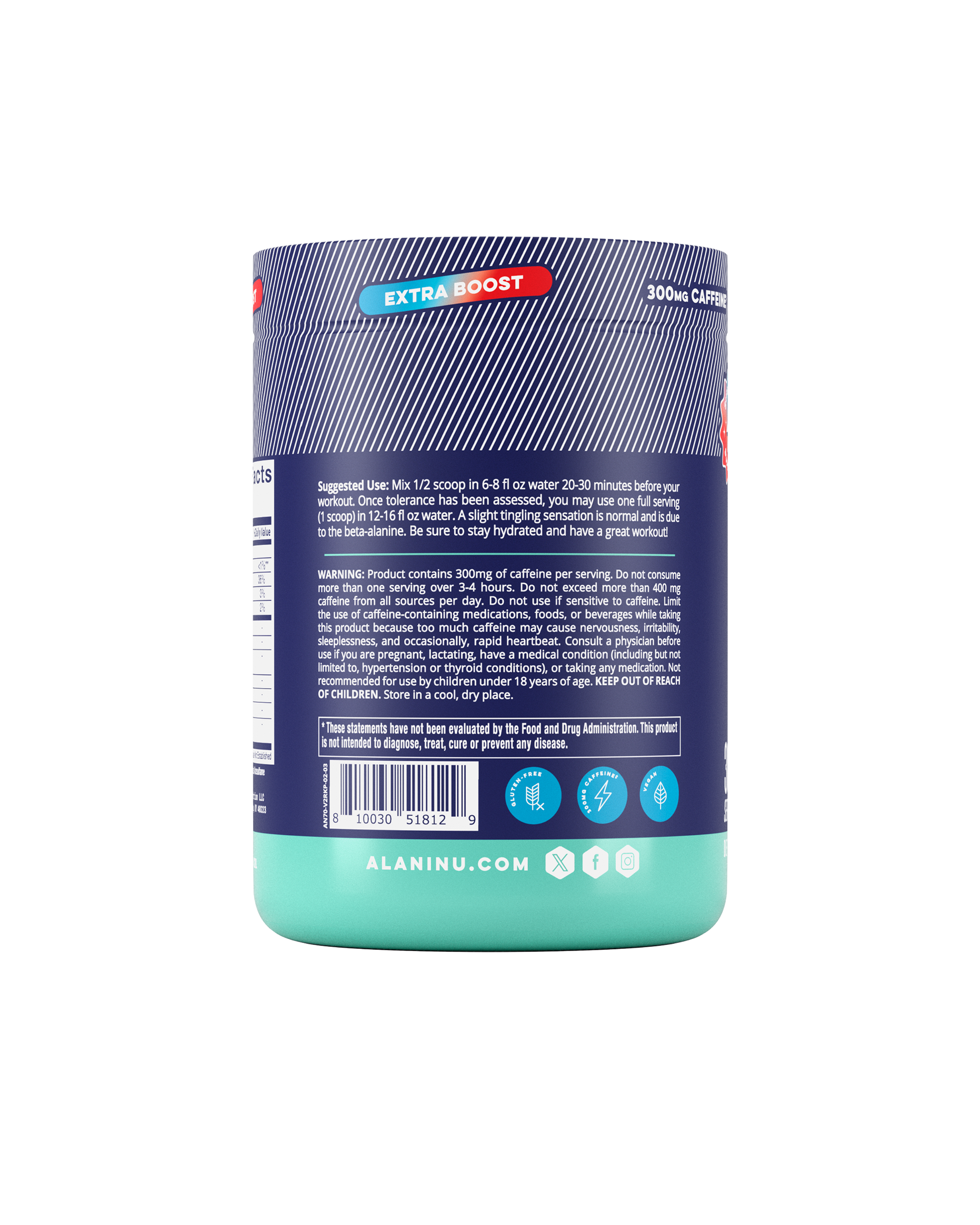 Pre-Workout+ - Rocket Pop image 2