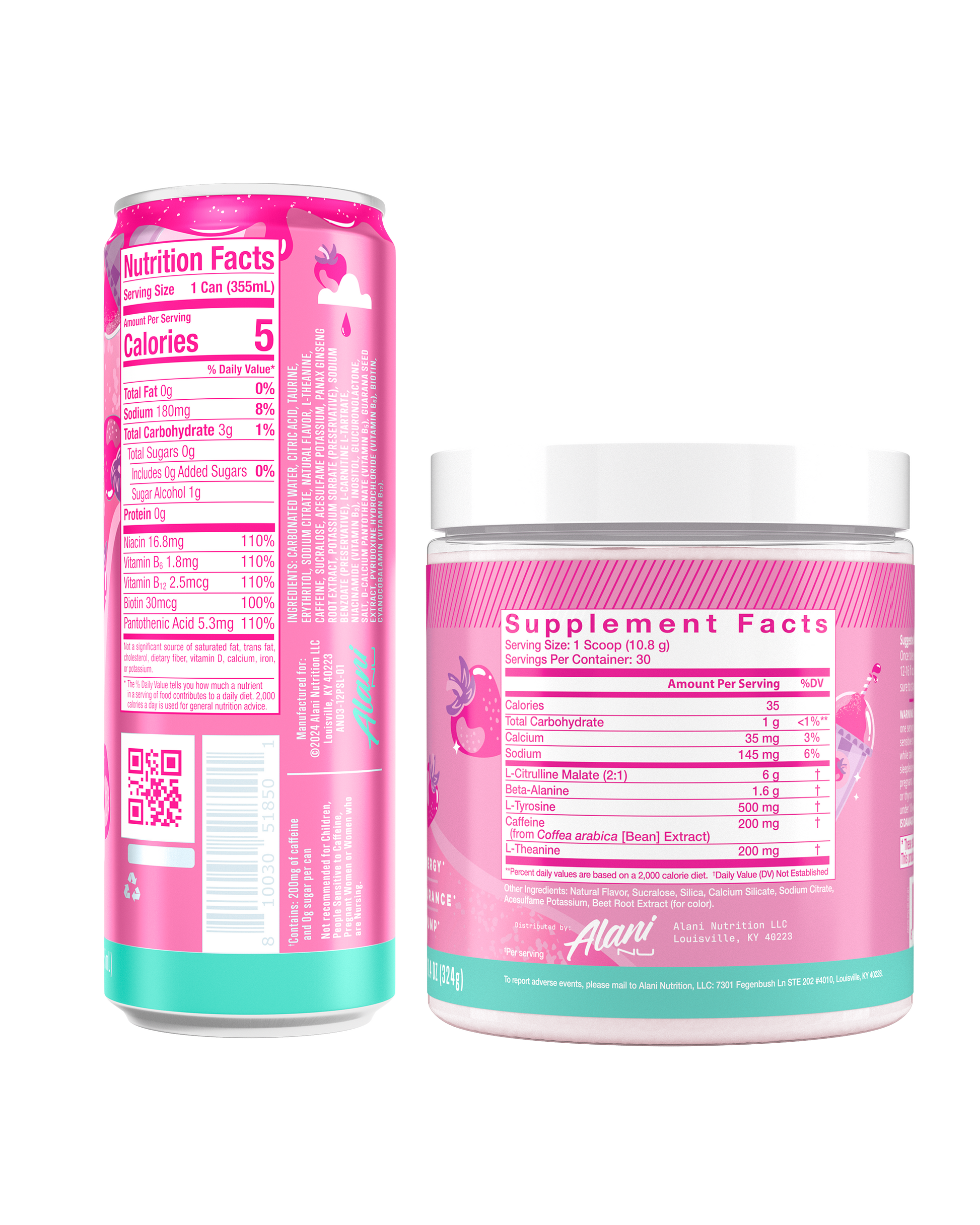 Energy Drink & Pre-Workout - Pink Slush image 3