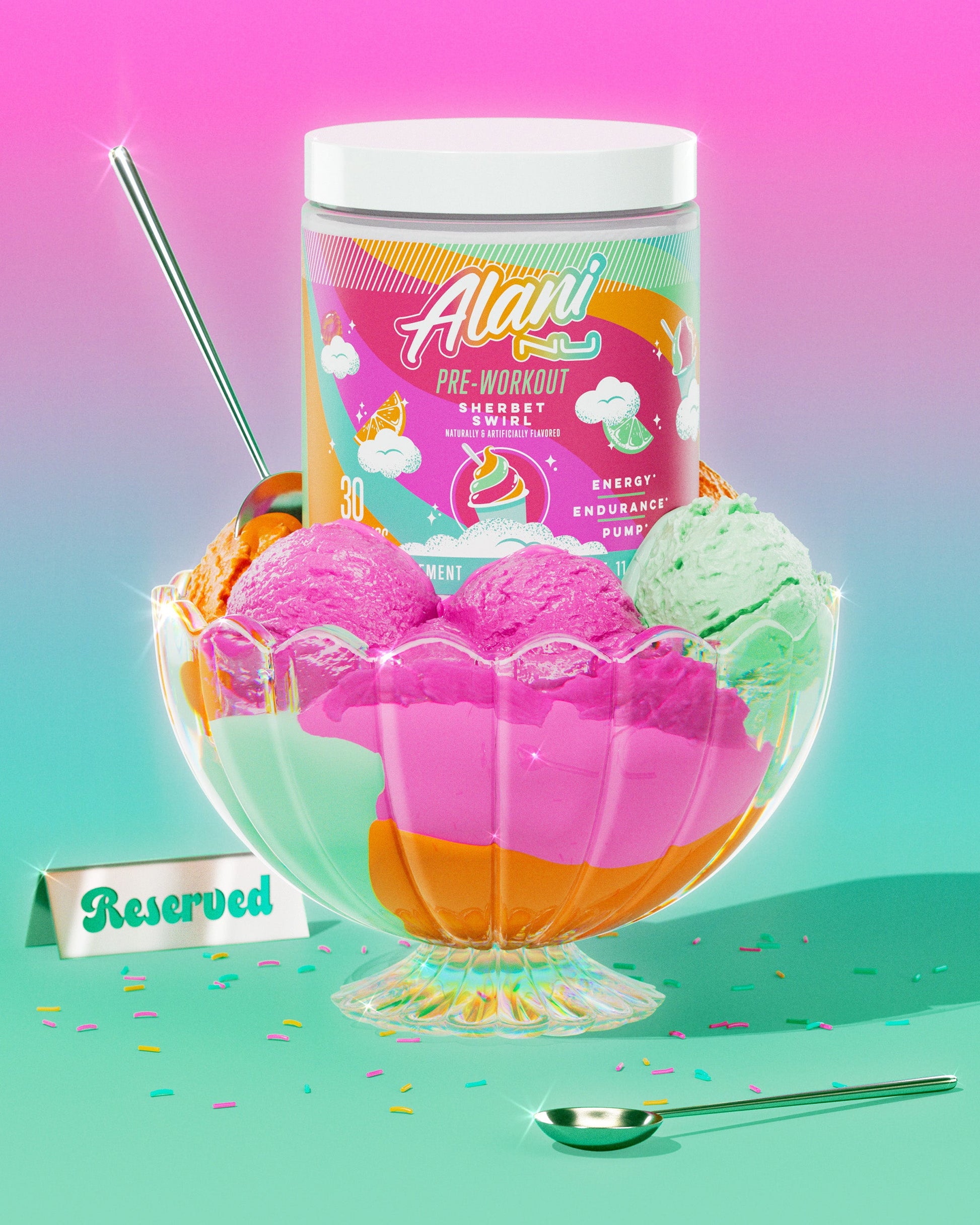 Pre-Workout - Sherbet Swirl image 5