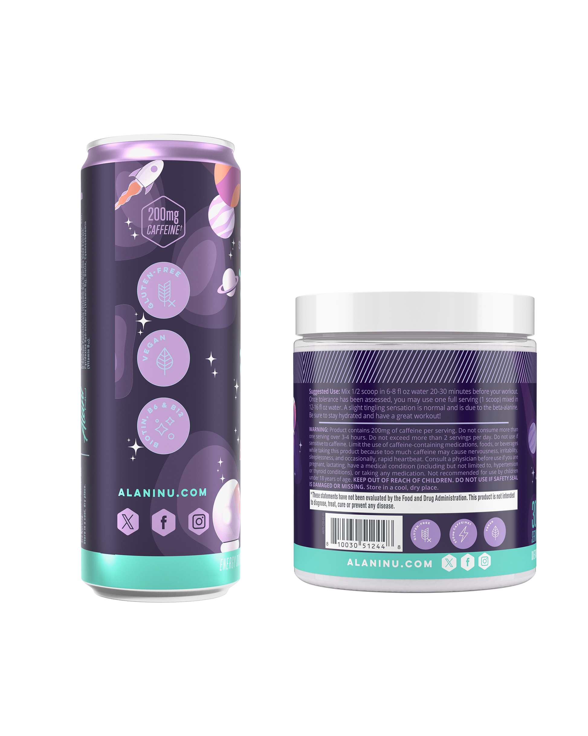 Energy Drink & Pre-Workout - Cosmic Stardust image 2