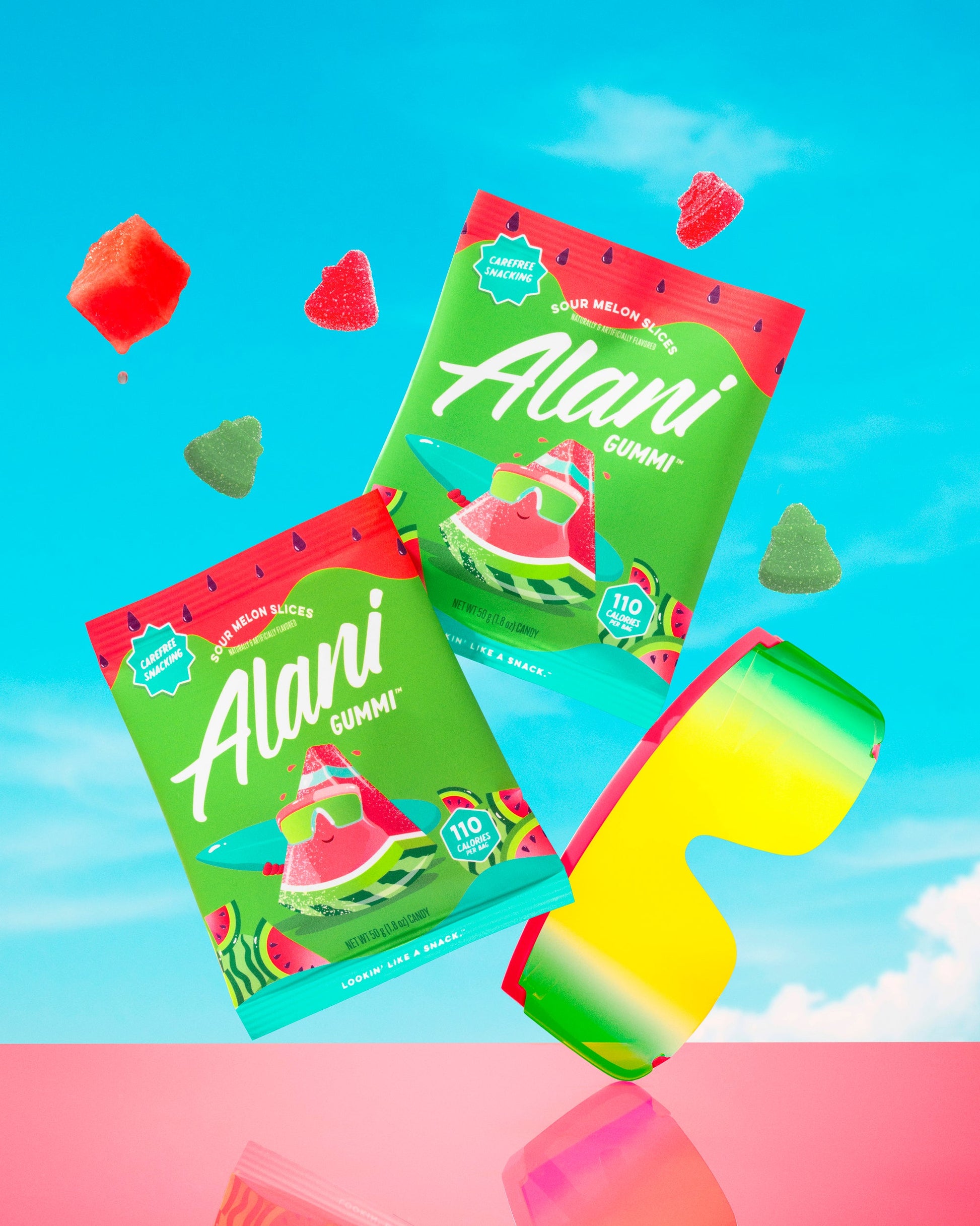 Gummi - Sour Melon Slices image 4