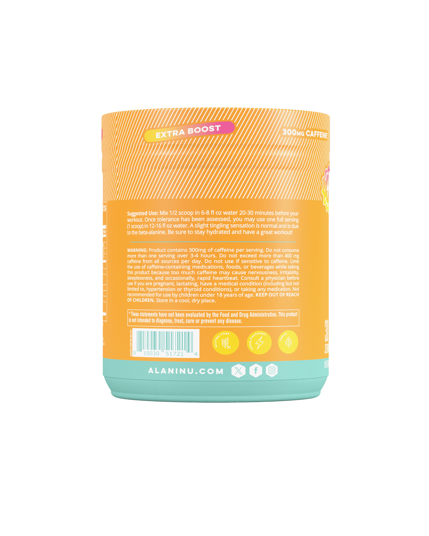 Pre-Workout+ - Paradise Swirl image 2
