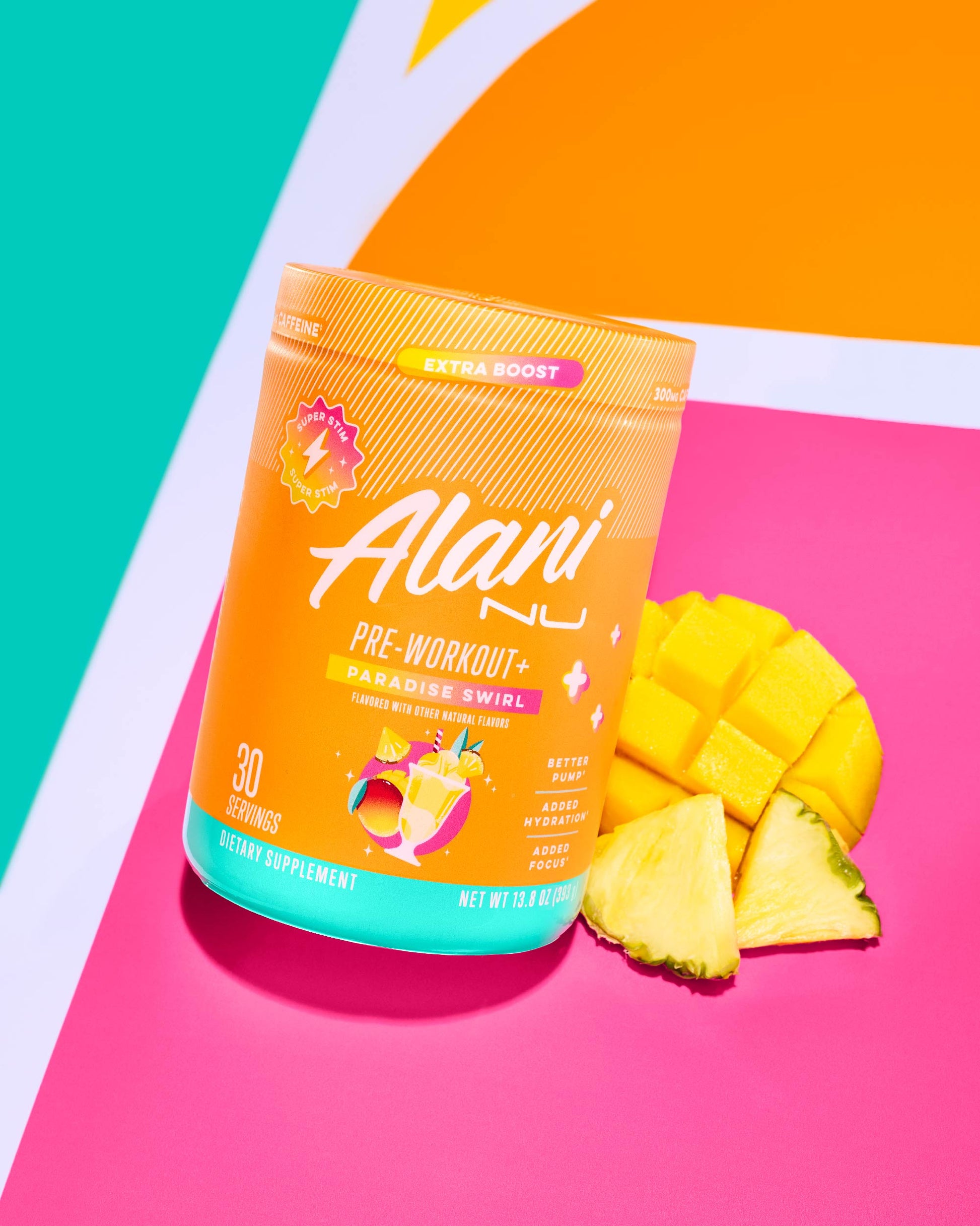 Pre-Workout+ - Paradise Swirl image 6
