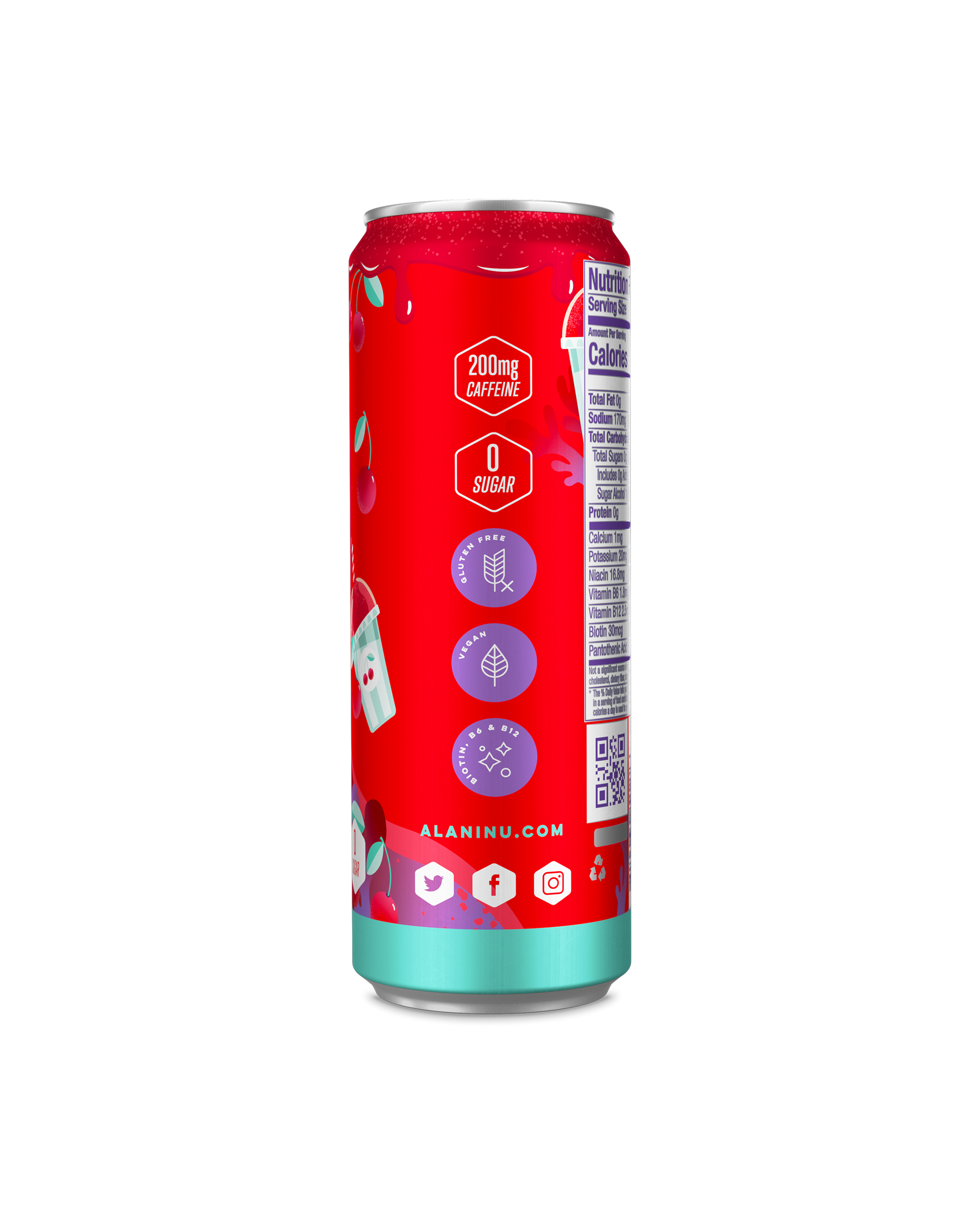 Energy Drink - Cherry Slush image 2