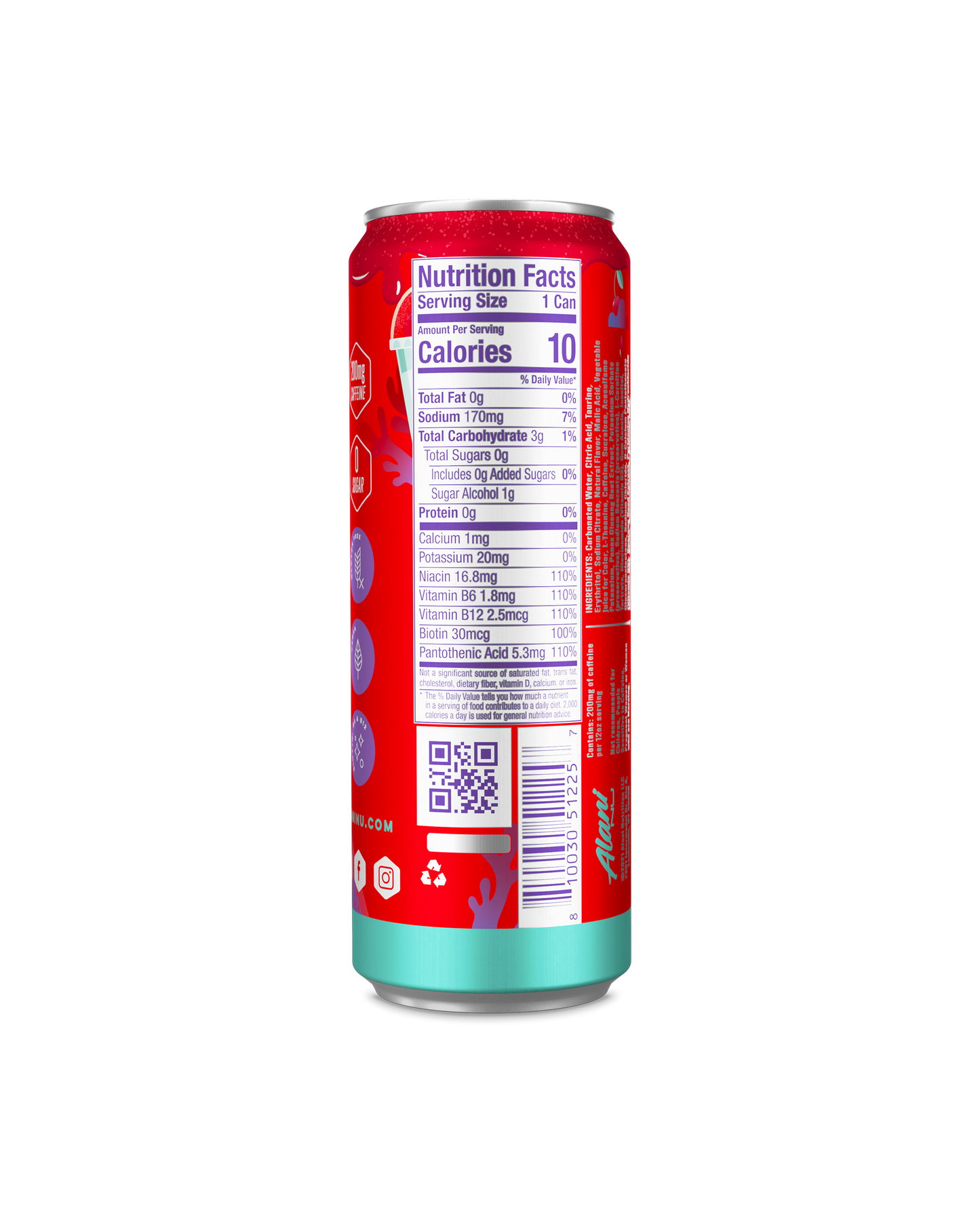 Energy Drink - Cherry Slush image 3